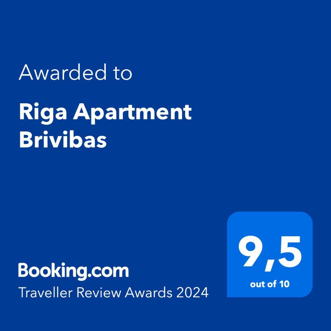 Riga Apartment Brivibas With Private Parking Exterior foto
